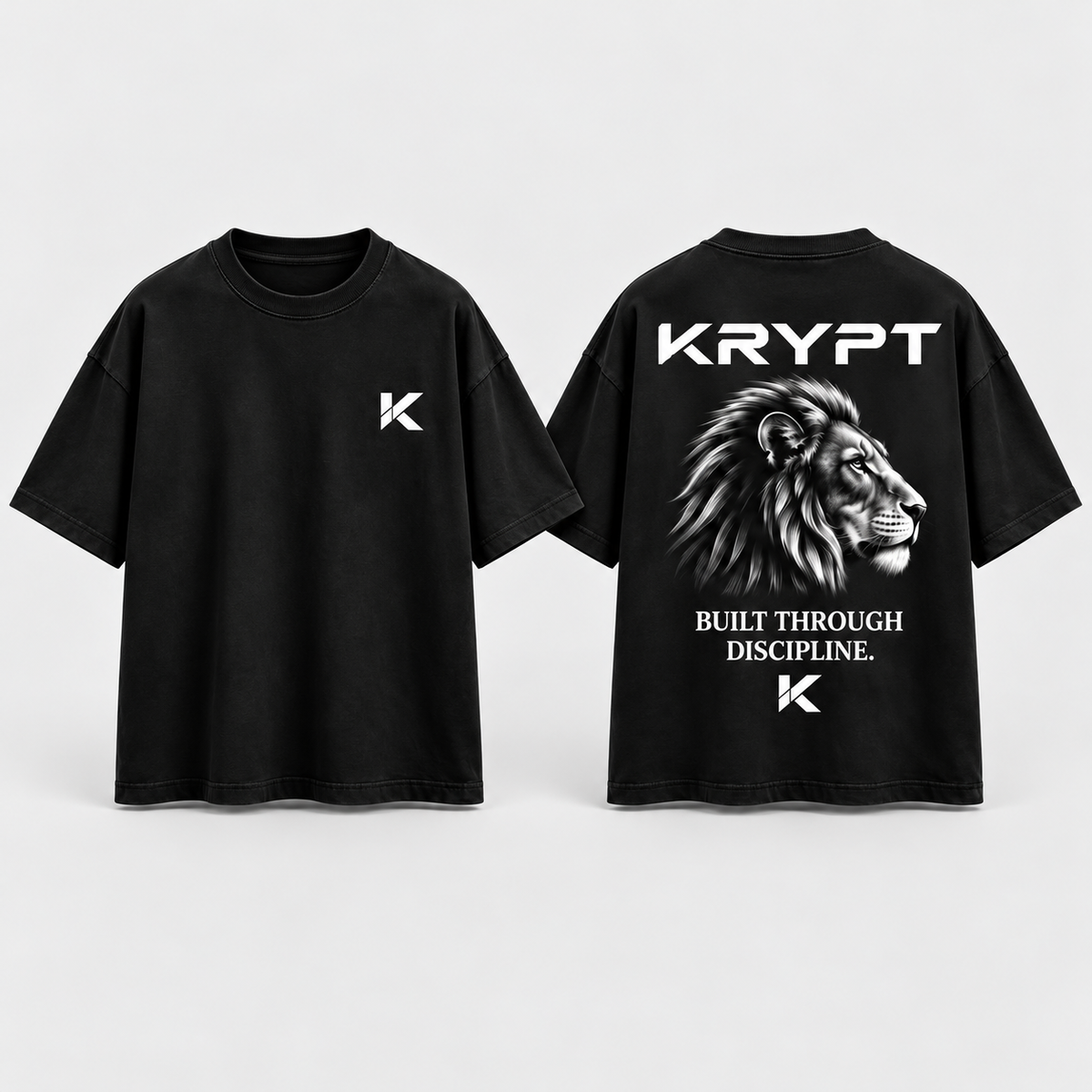 KRYPT Discipline Oversized T-Shirt