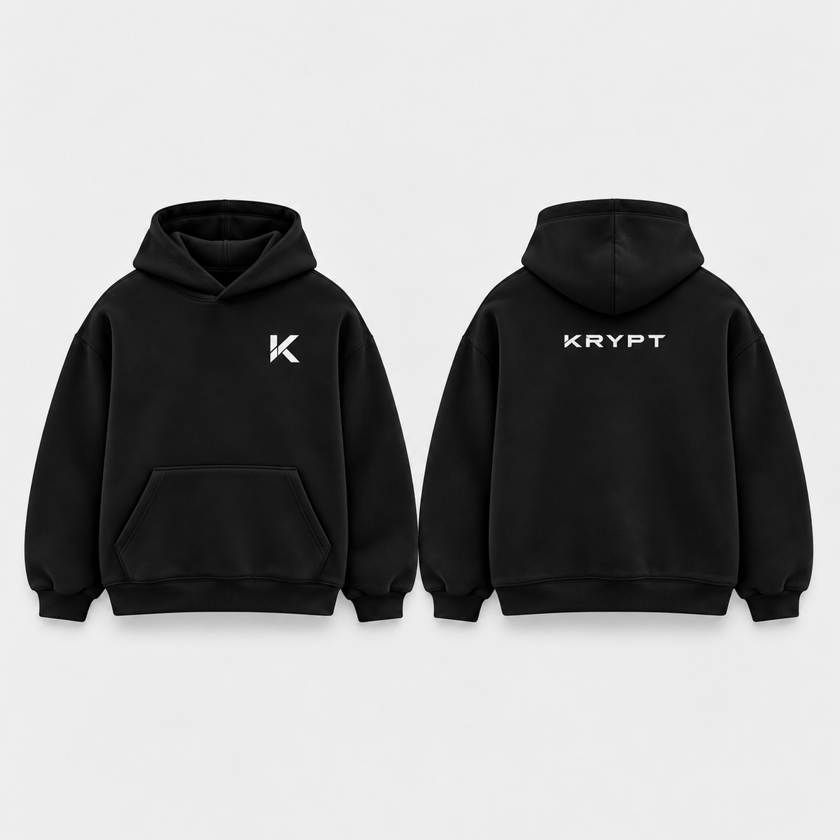 KRYPT Oversized Heavyweight Hoodie