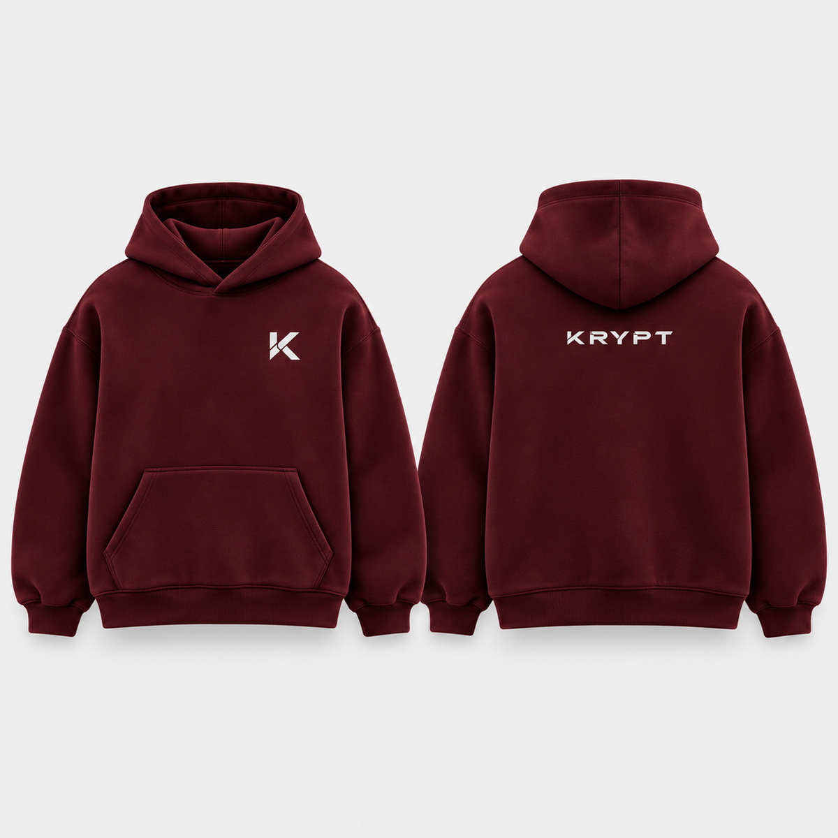 KRYPT Oversized Heavyweight Hoodie