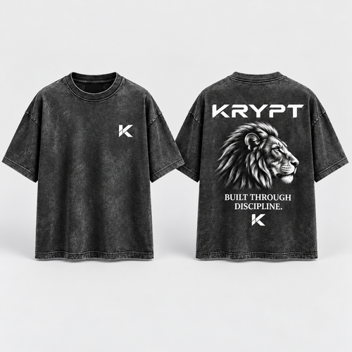 KRYPT Discipline Oversized T-Shirt