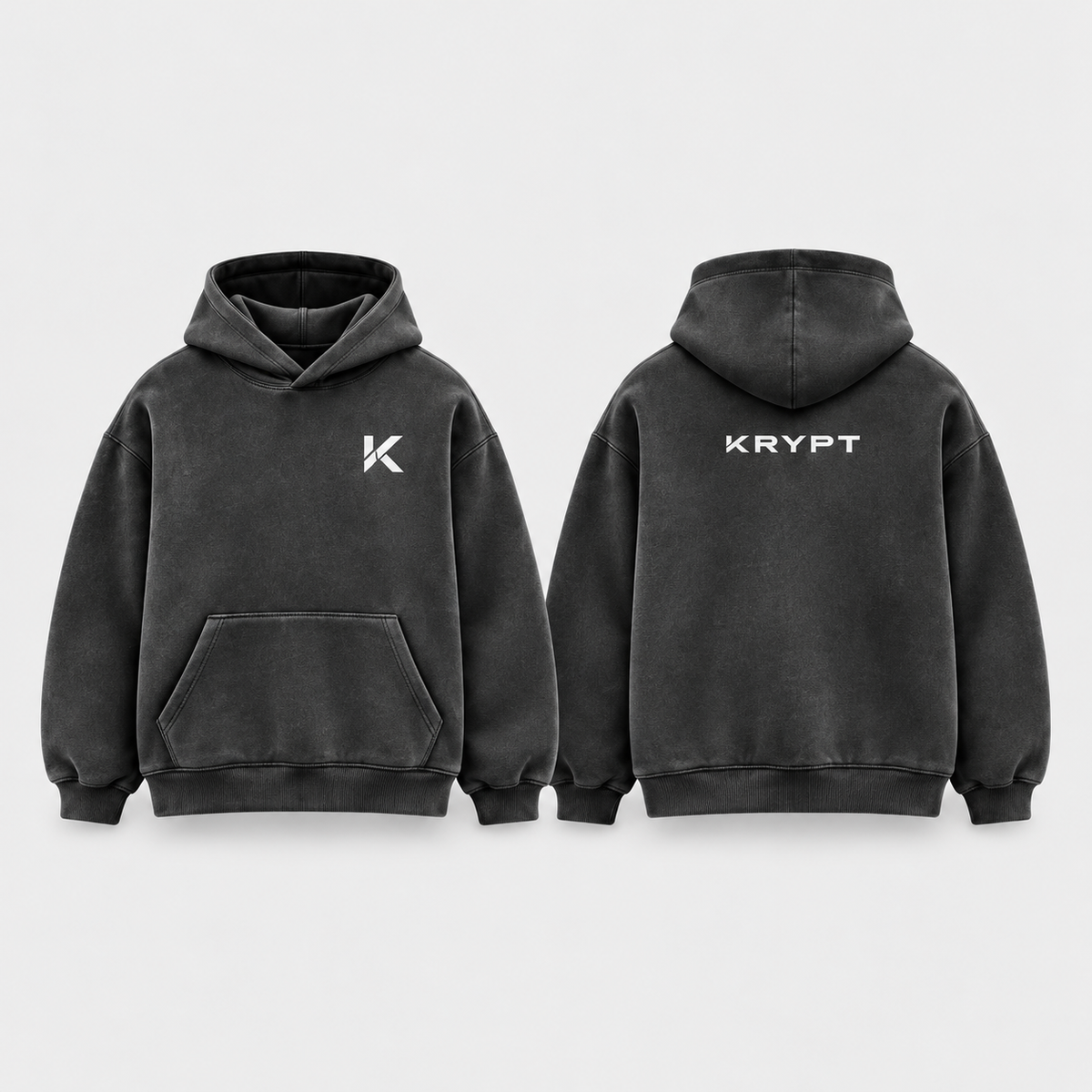 KRYPT Oversized Heavyweight Hoodie