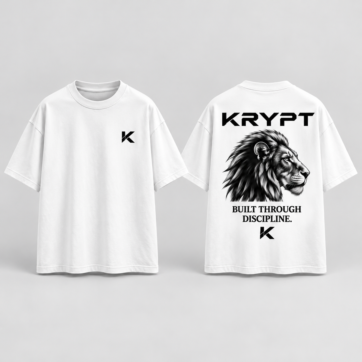 KRYPT Discipline Oversized T-Shirt