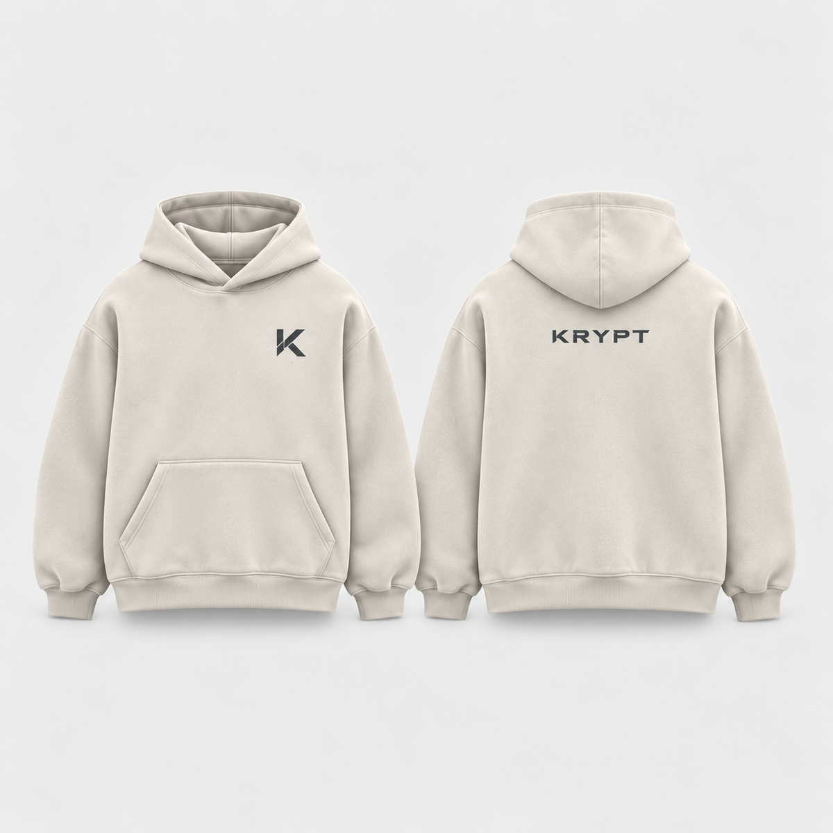 KRYPT Oversized Heavyweight Hoodie