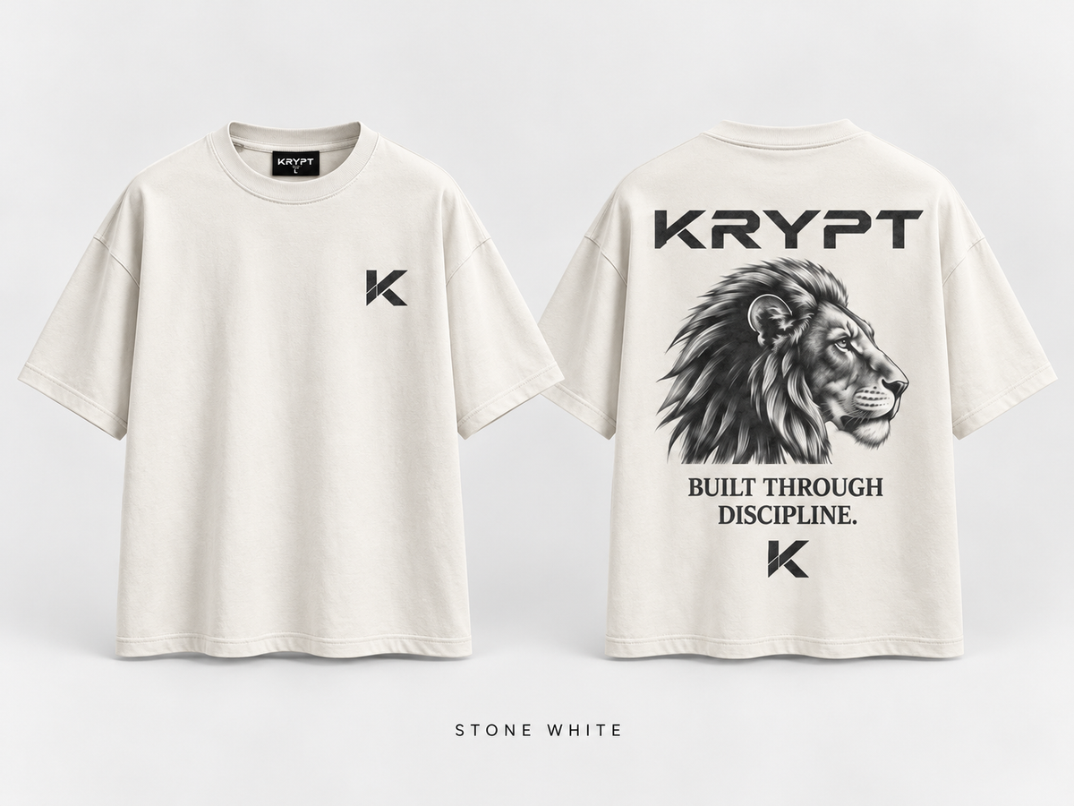 KRYPT Discipline Oversized T-Shirt